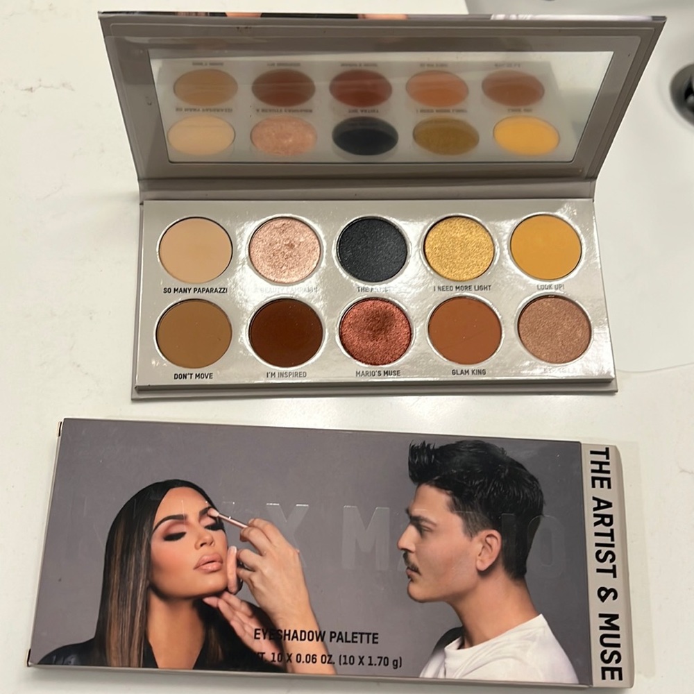 KKW x Mario eye palette